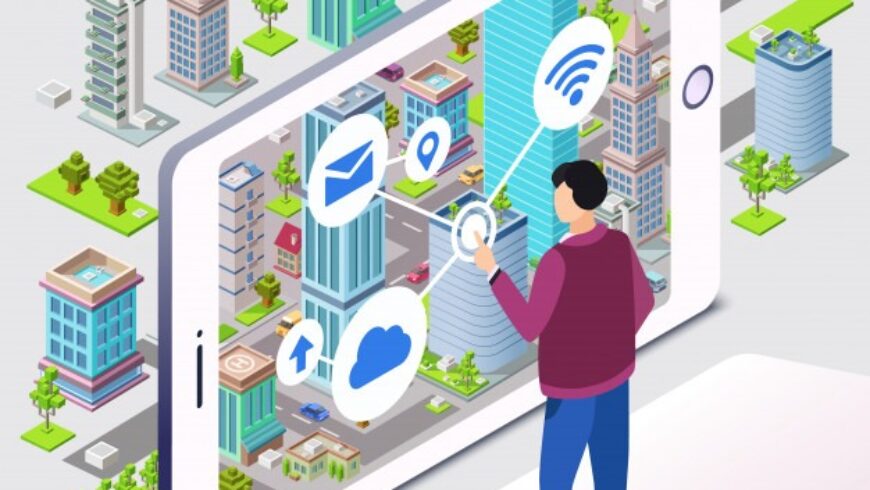 Dr. Wikan Explaining About Relationship Between Open Data and Smart City in Webinar Series