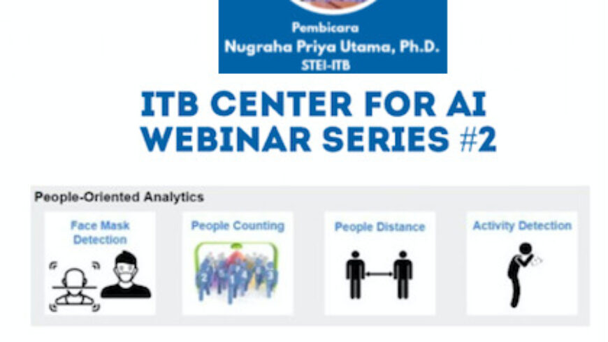 Nugraha Priya Utama in the Webinar on Using AI-Computer Vision to Monitor Community Behavior during the Pandemic