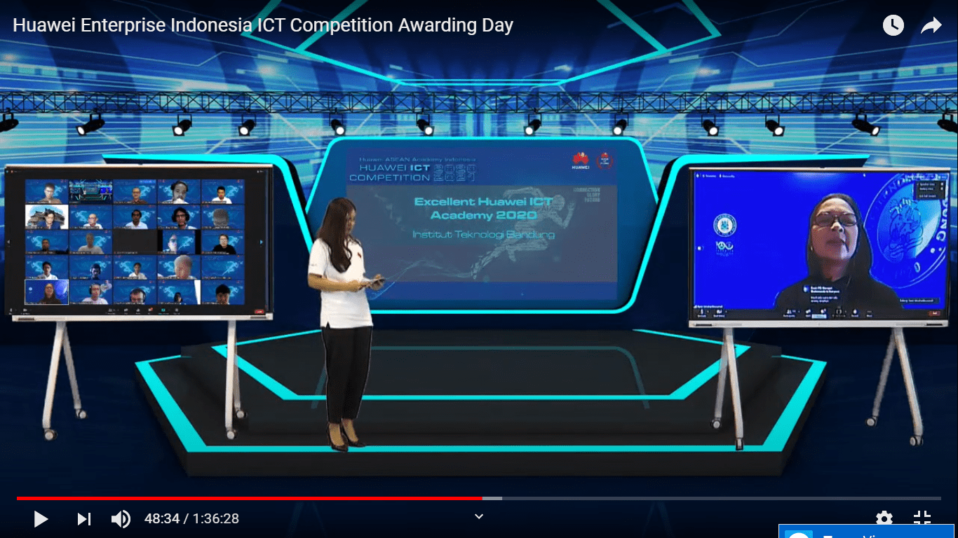 Mahasiswa Teknik Telekomunikasi ITB Juara Huawei ICT Competition Tingkat Nasional