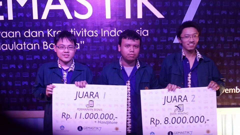 juara 1 permainan bisnis dan juara 2 data mining