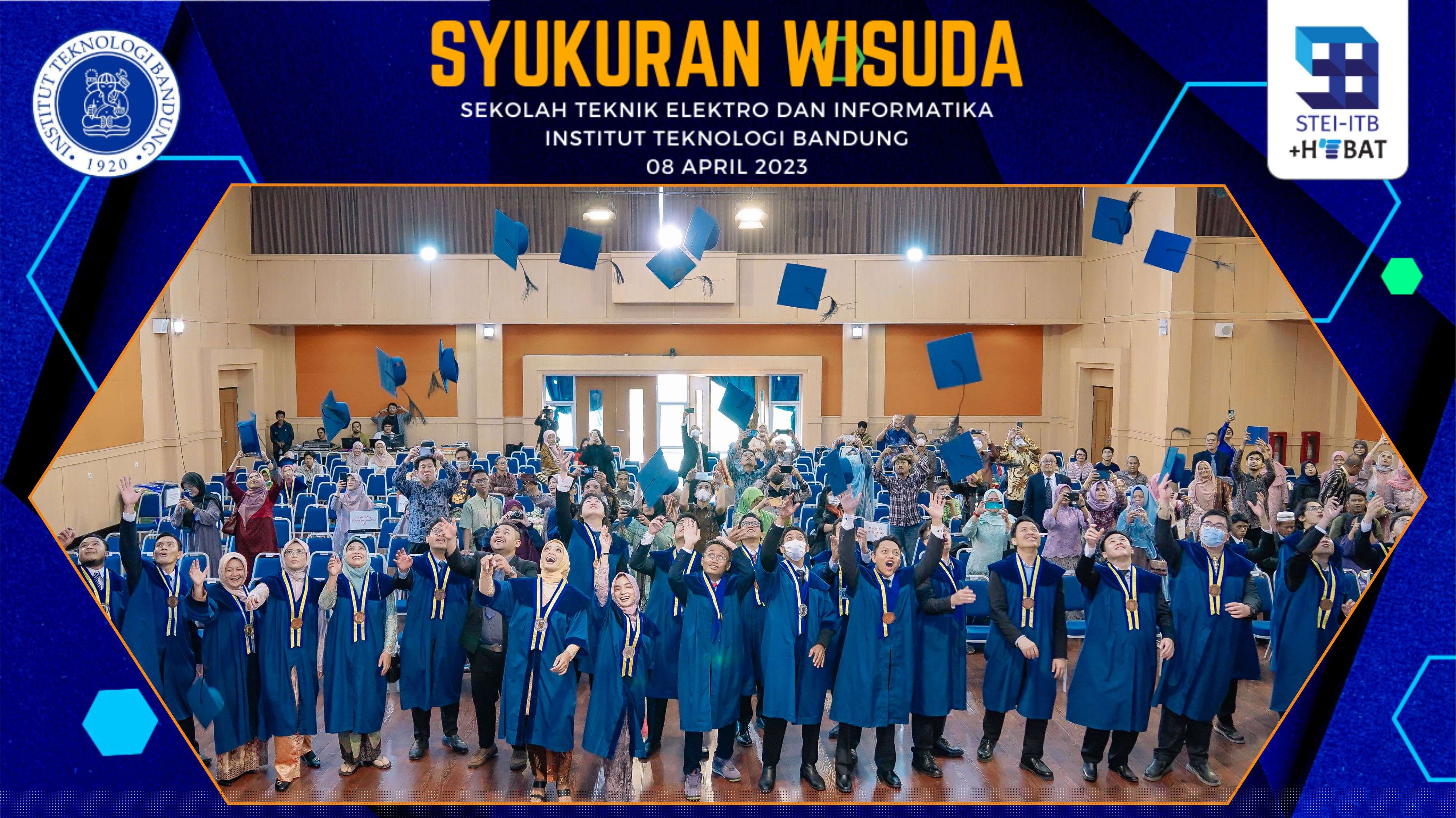 STEI ITB Menyelenggarakan Wisuda Fakultas, 148 Lulusan Berhasil Menyelesaikan Studinya