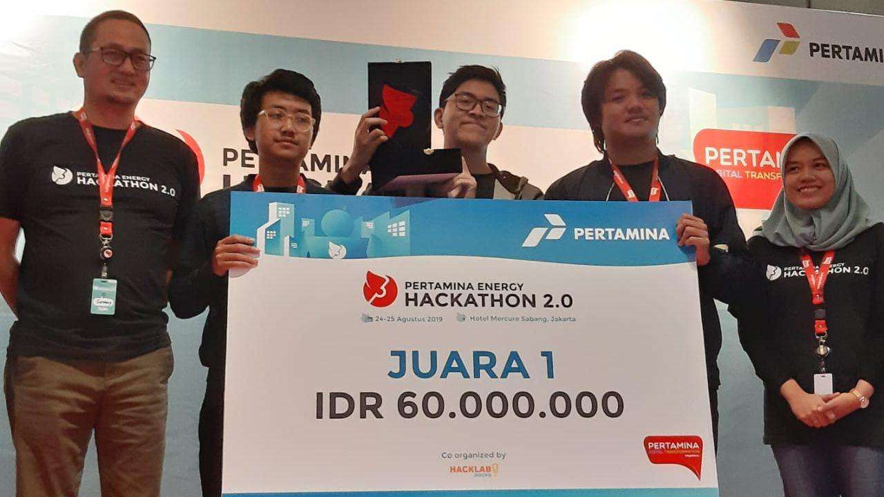 Mahasiswa Informatika ITB Juarai Pertamina Energy Hackathon 2.0
