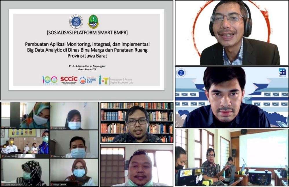 Jabar Menggandeng PIKKC ITB dalam Melakukan Pengembangan  Platform Smart Infrastructure System BMPR