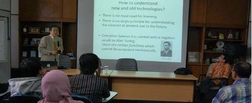 Kuliah Umum: Prof. Dr. Shigegi GOTO Waseda University-Japan