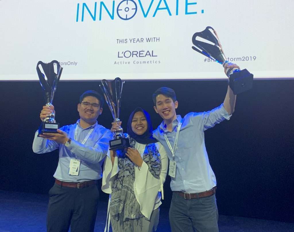 Tim Phoenix ITB Raih Intrapreneurship Award pada Kompetisi L’Oreal Brandstorm 2019