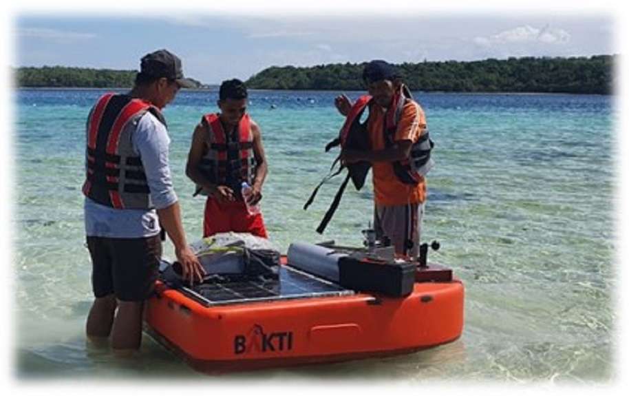 System Monitoring Kualitas Air (Buoy) dan Fasilitas Pengeringan Rumput Laut  Barbasis Internet of Things (IoT)