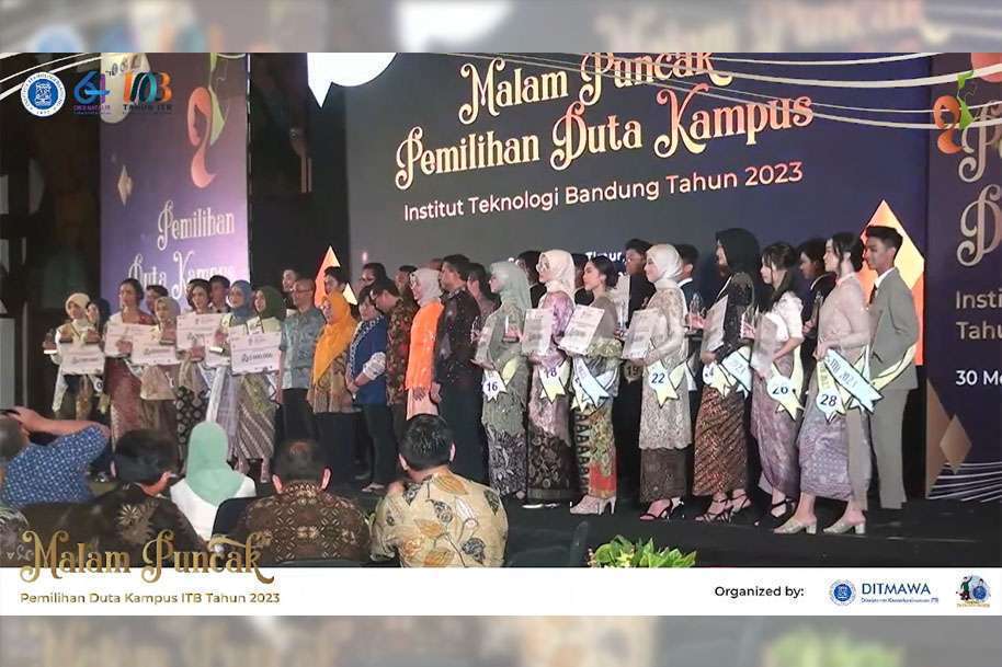 Mahasiswi STEI ITB Raih Gelar Duta Kampus Multikampus ITB dalam Malam Puncak Pemilihan Duta Kampus
