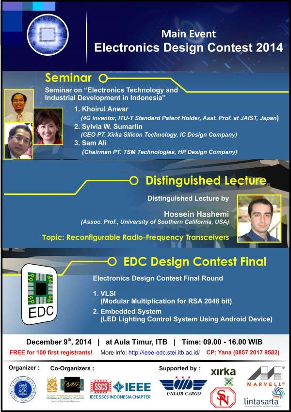 Seminar EDC 2014 & IEEE Distinguished Lecture