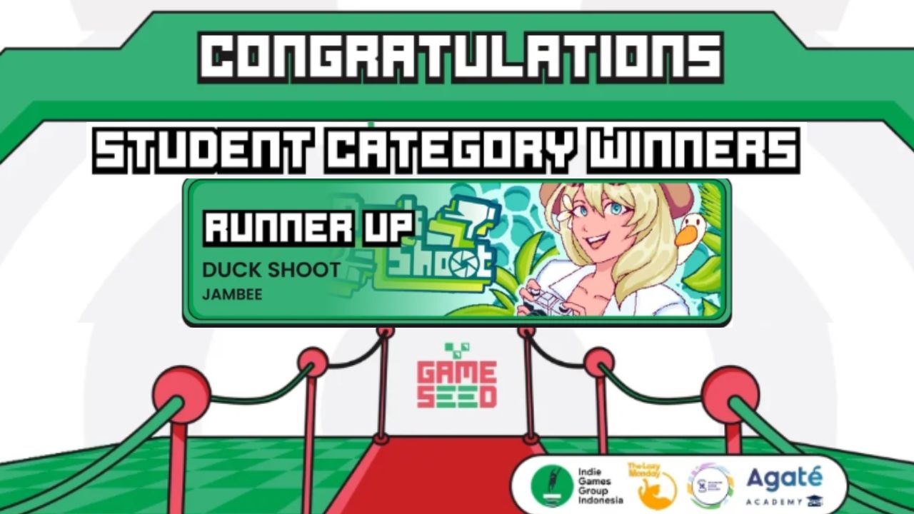 Mahasiswa STEI ITB Berkolaborasi dengan FSRD ITB Raih Juara 2 di Gameseed 2025 dengan Game Duck Shoot