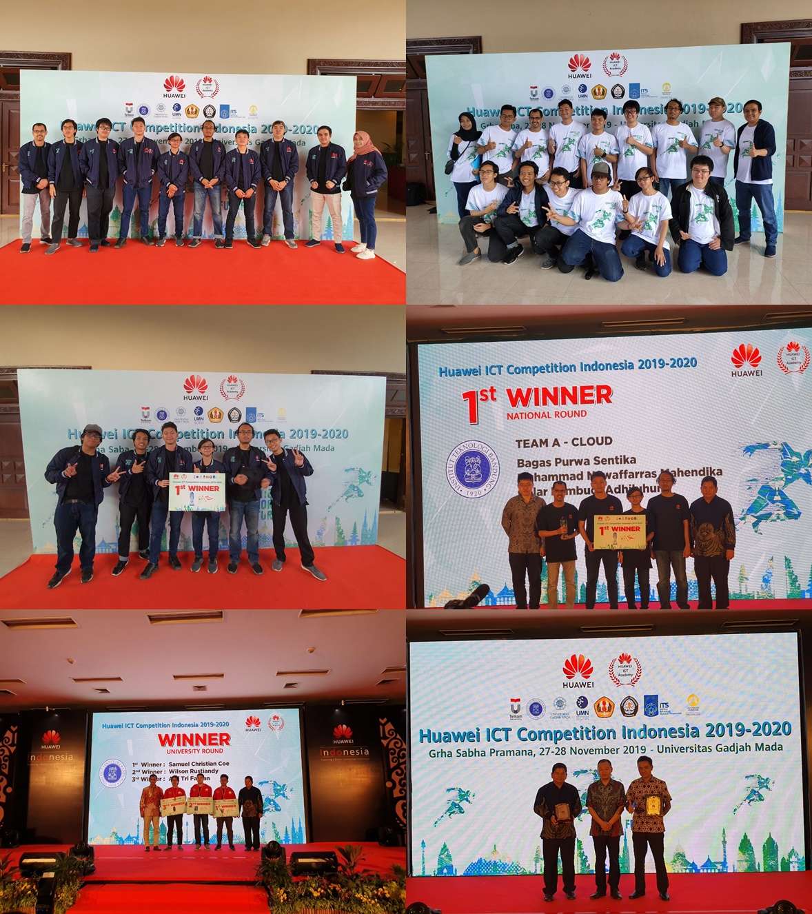 STEI-ITB Team Sweeps Every Award at the 2019 Huawei ICT Competition National Final Round in Yogyakarta