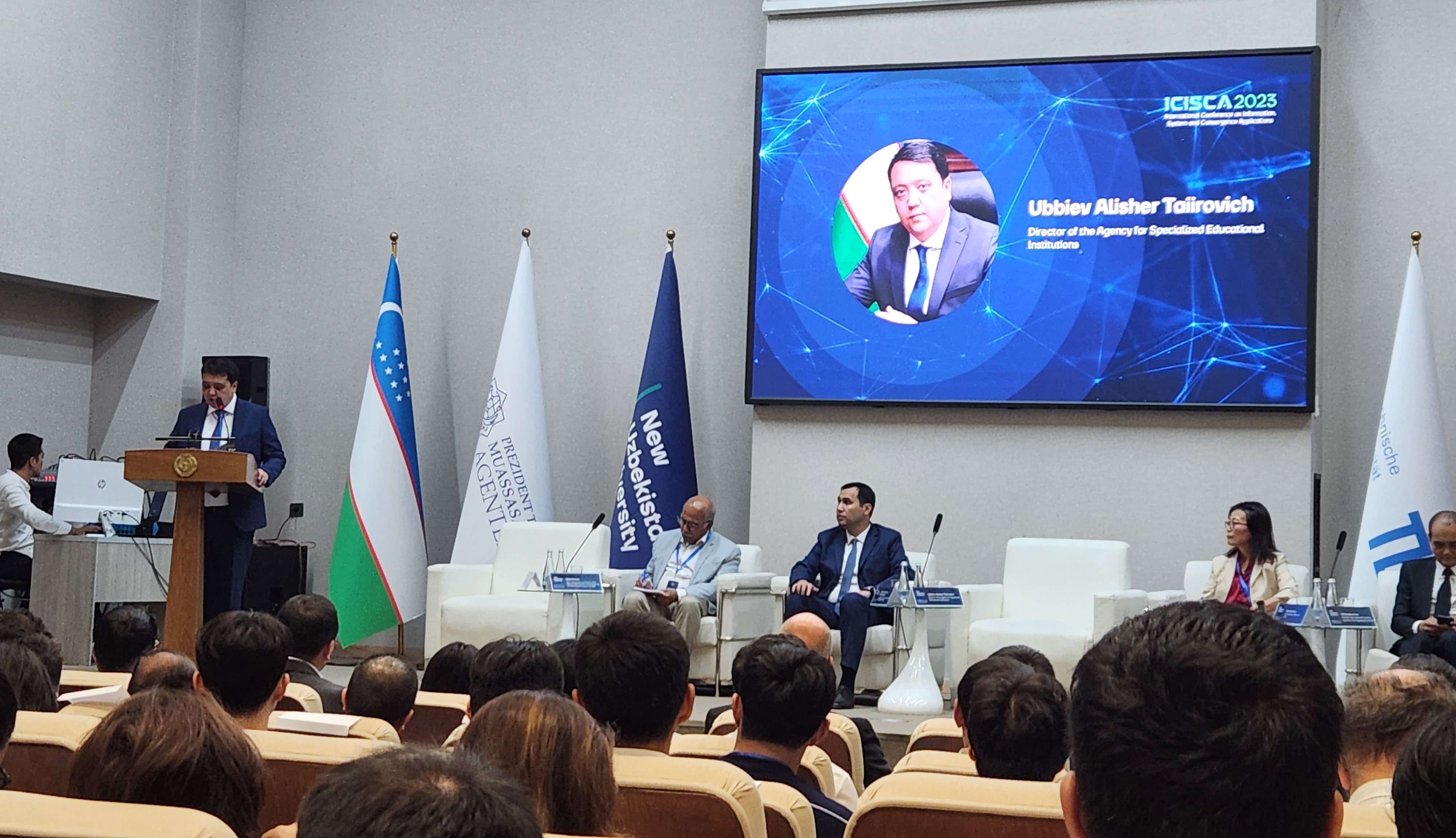 STEI ITB Hadir di Uzbekistan untuk Tandatangani MoU, Perkuat Kerjasama Akademik dengan New Uzbekistan University pada ICISCA 2023
