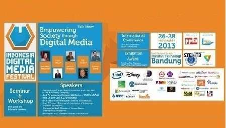 Indonesia Digital Media Festival, 26-28 November 2013