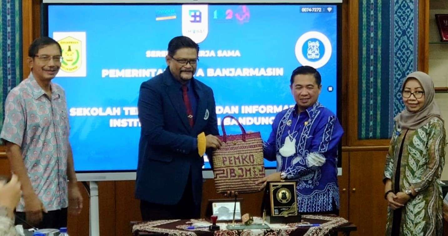 Institut Teknologi Bandung dan Pemerintah Kota Banjarmasin Sepakat Mengembangkan Transformasi Digital Kota Banjarmasin