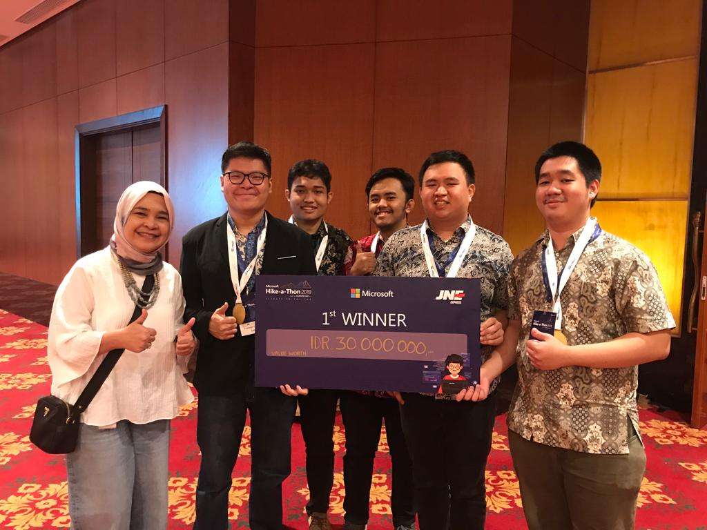 The DKletz Team Wins Achievements in Microsoft Indonesia Hike-a-Thon 2019