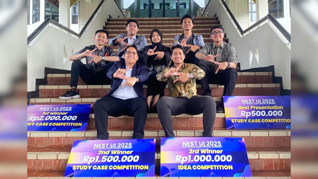 Mahasiswa STEI ITB Raih Prestasi pada National Electrical Summit UI 2025