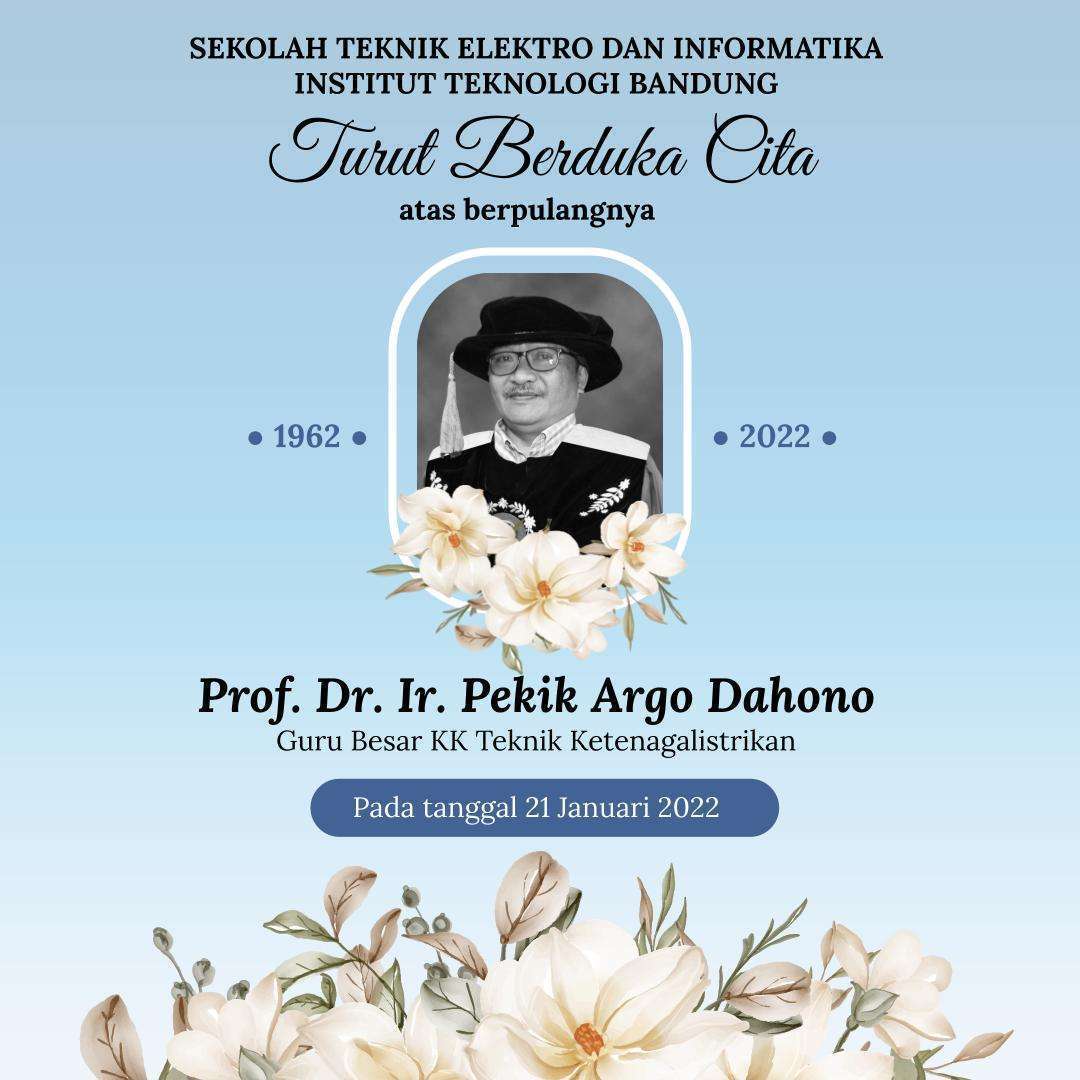 Obituary: Prof. Pekik Argo Dahono