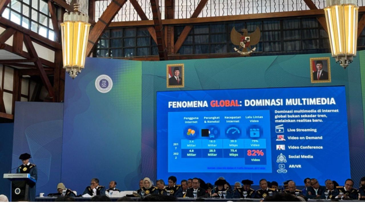 Orasi Ilmiah Guru Besar Prof. Y. Bandung, Dr. Ir. S.T., M.T.: “Inovasi Komputasi Multimedia Internet untuk Pengiriman Data Berkualitas dan Efisien”