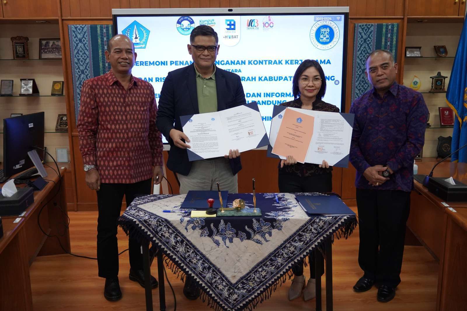STEI ITB Gelar Seremoni PKS BRIDA Badung dan Bahas Inovasi Produk “PATRIOT” untuk Pemberdayaan Nelayan
