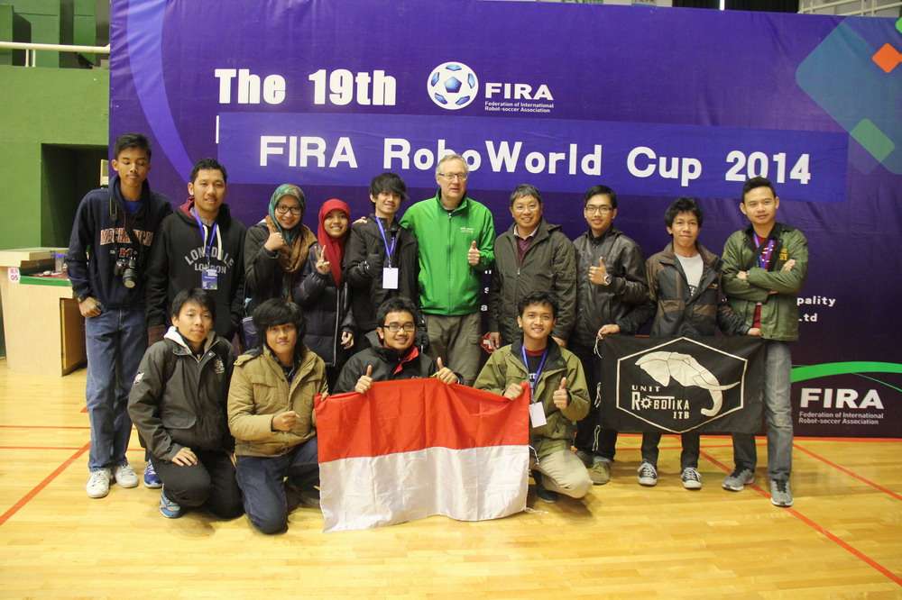 Tim Robotika ITB Juara pada Internasional 19th FIRA RoboWorld Cup 2014