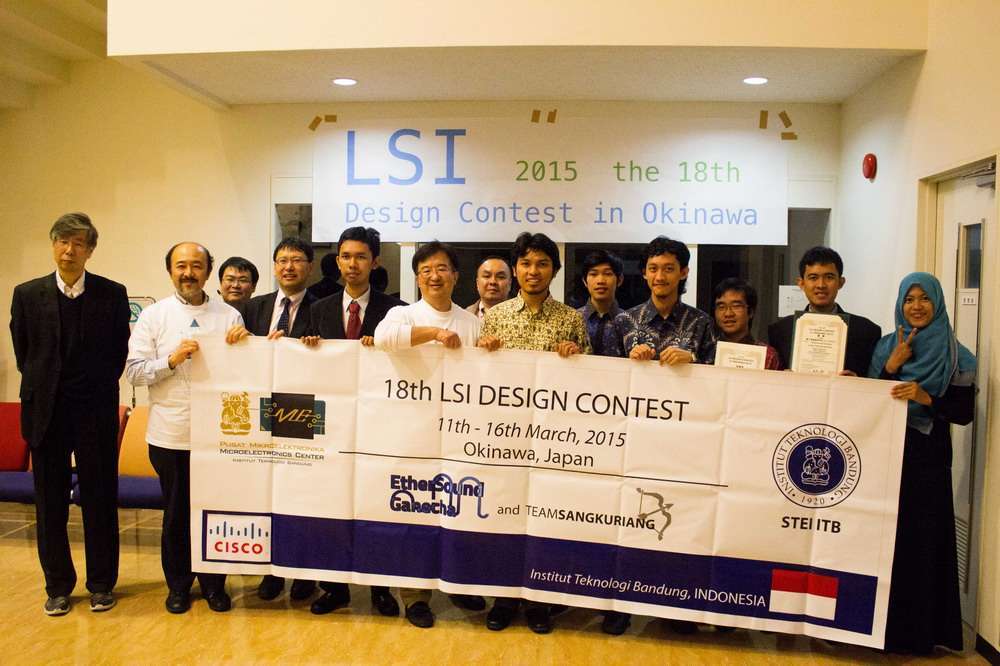Tim STEI ITB Kembali Raih Juara 1 Kontes Desain Chip di Jepang