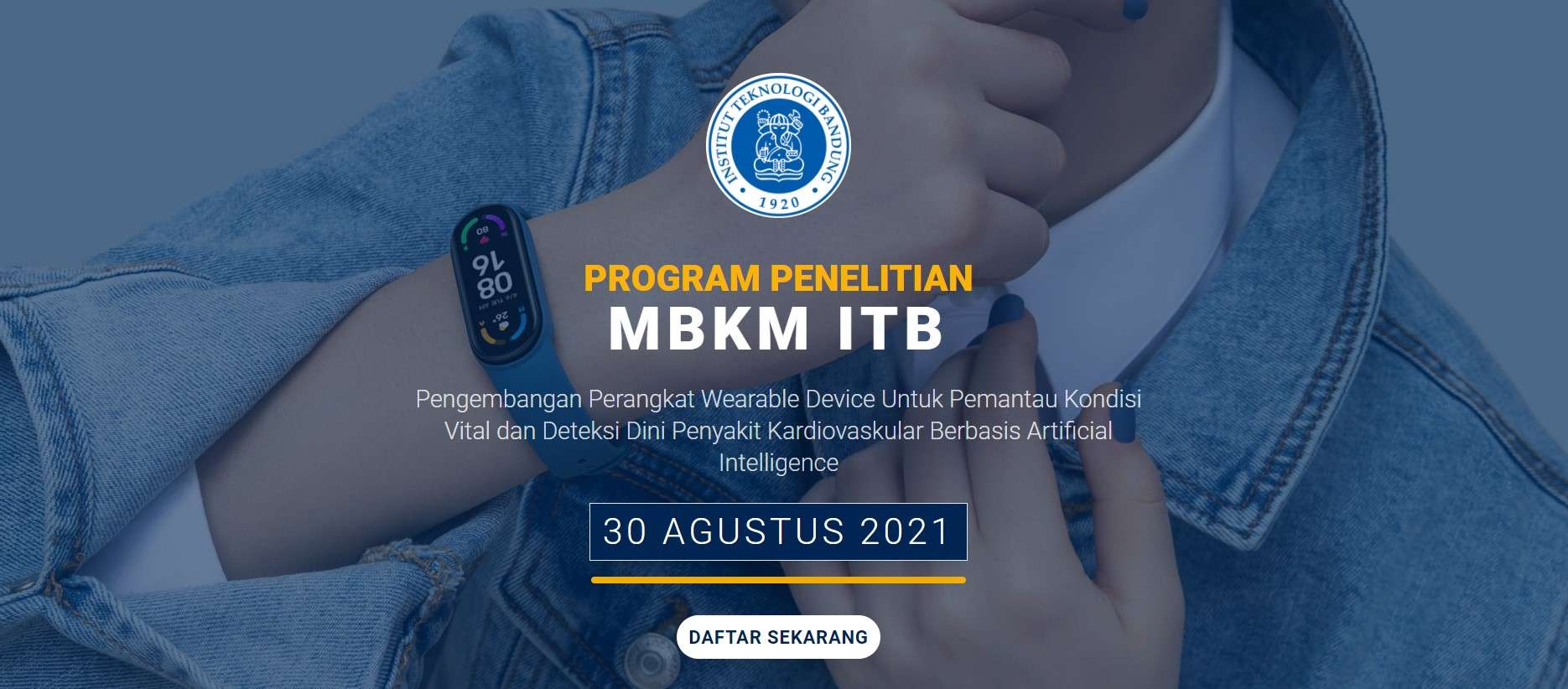 Pengembangan Perangkat Wearable Device Untuk Pemantau Kondisi Vital dan Deteksi Dini Penyakit Kardiovaskular Berbasis Artificial Intelligence