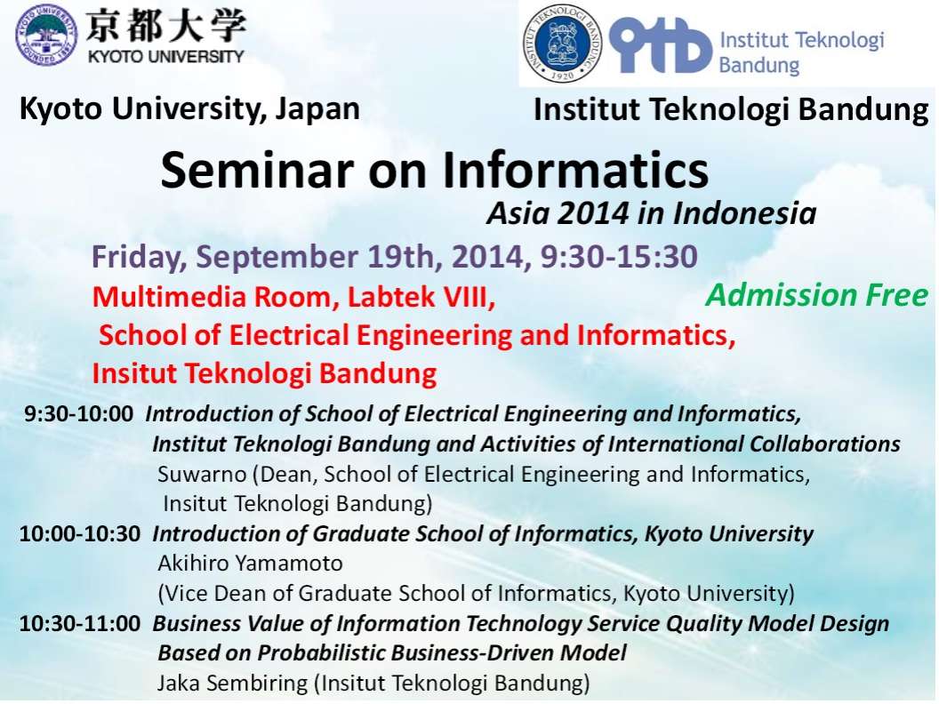 Seminar on Informatics