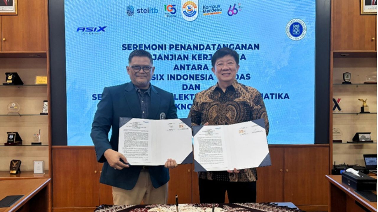 STEI ITB dan PT ASIX Indonesia Cerdas Perkuat Kolaborasi melalui Penandatanganan PKS