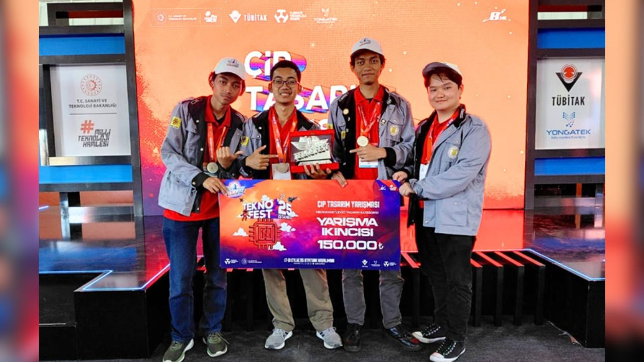 Mahasiswa STEI ITB Raih Juara 2 di Teknofest Turki 2025