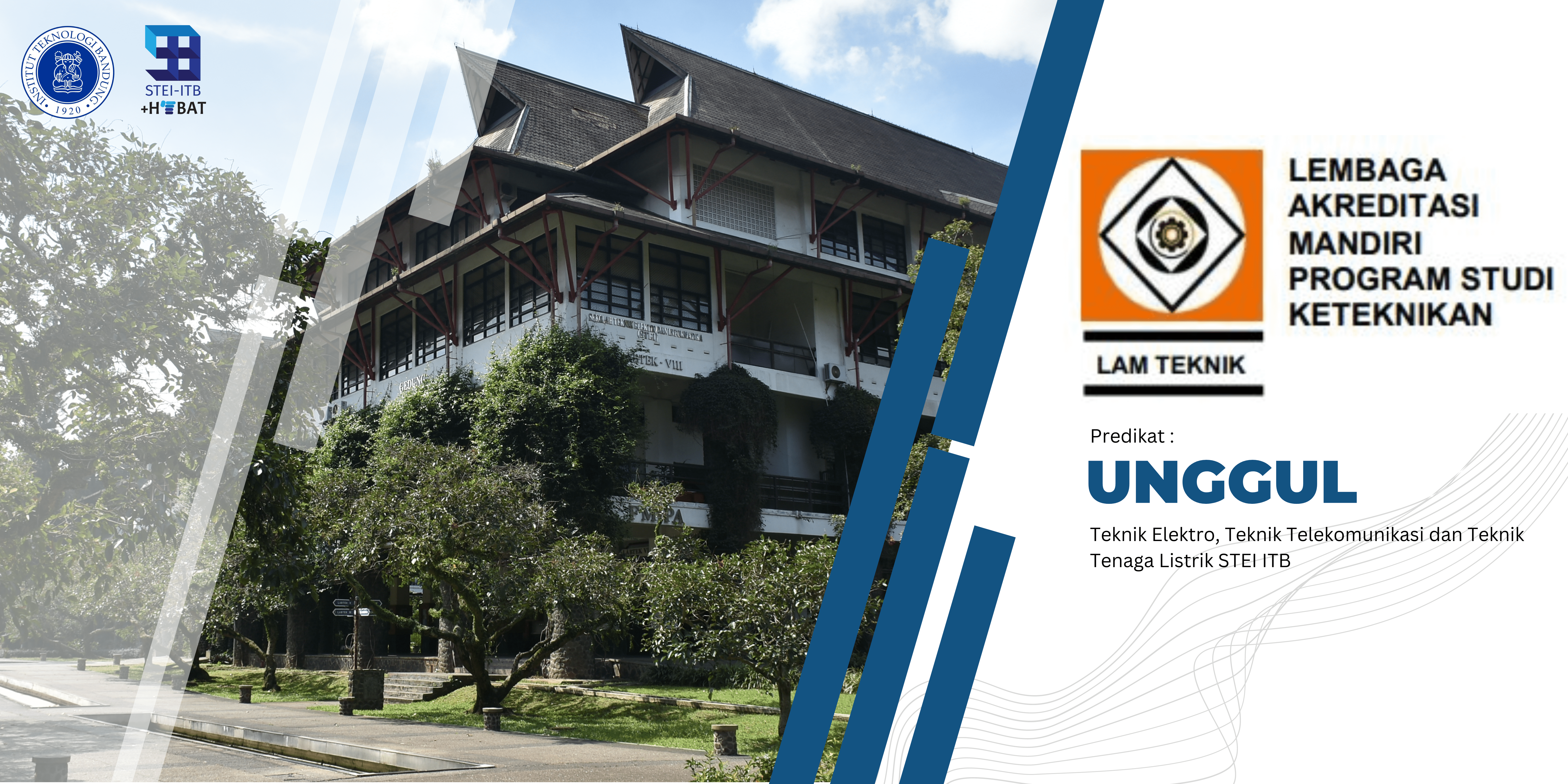 STEI ITB Raih Predikat Unggul dari LAM Teknik untuk Tiga Program Studinya