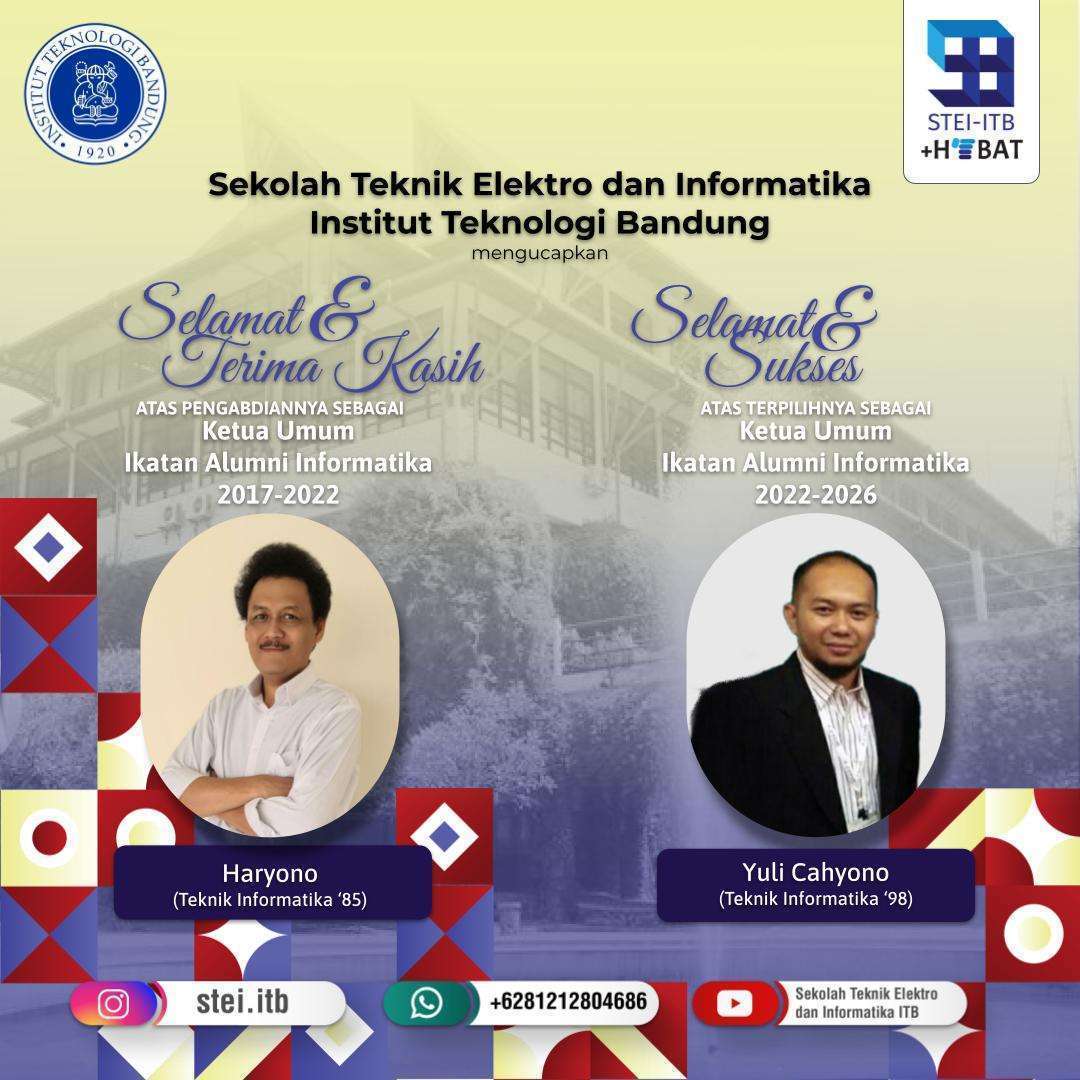 Yuli Cahyono Elected as Head of ITB Informatics Alumni Association