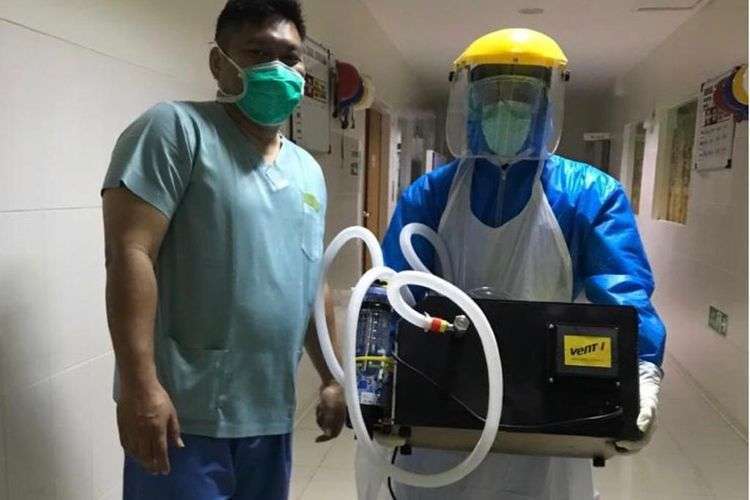 Portable Vent-I Ventilator Passed Quality Test, Ready for Mass Production