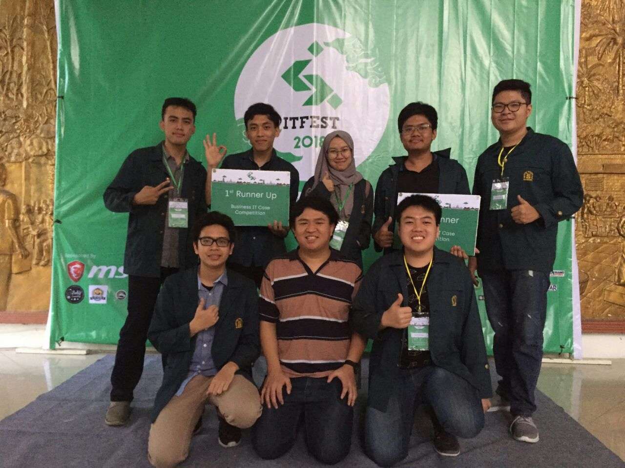 STEI Winning in ITFEST USU Business IT Case Competition 2018