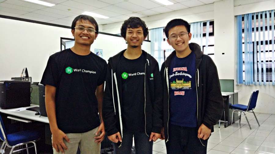 From Labtek V, Team Ainge ST Conquered the World through IEEEXtreme Programming Competition 11.0