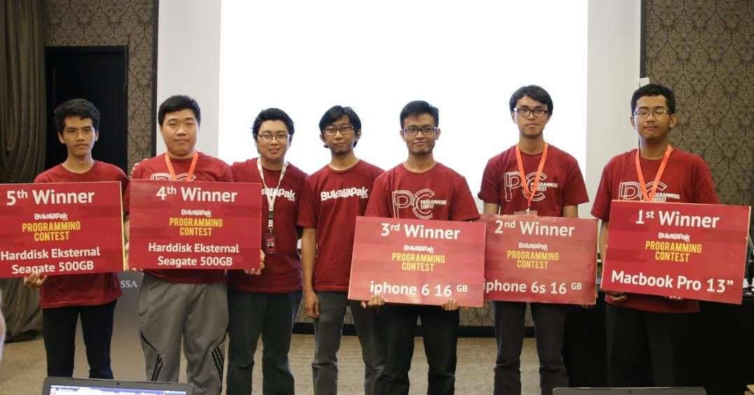 Ahmad Zaky Juara Kontes Programming BukaLapak