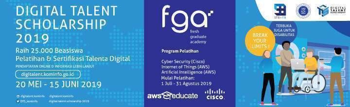 Digital Talent Scolarship 2019