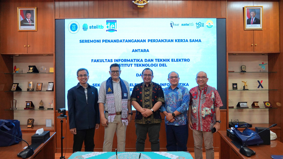 STEI ITB dan IT Del Tandatangani PKS Program Jalur Kerja Sama Sarjana–Magister