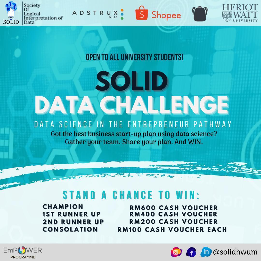 SOLID Data Challenge: Data Science in the Entrepreneur Pathway