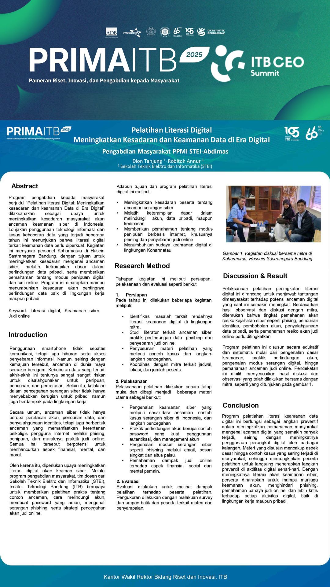 Pelatihan Literasi Digital Meningkatkan Kesadaran dan Keamanan Data di ...
