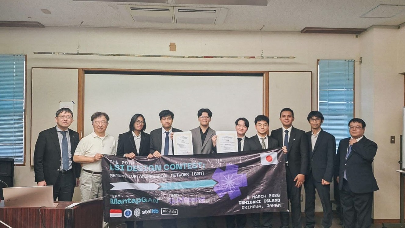Dari Bandung ke Okinawa: Inovasi Desain LSI Mahasiswa STEI ITB Tampil di Ajang Internasional