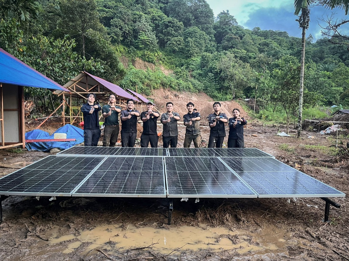 STEI ITB Terapkan PLTS 3 kWh untuk Dukung Pemulihan Pascabanjir Bandang di Sumatera Barat