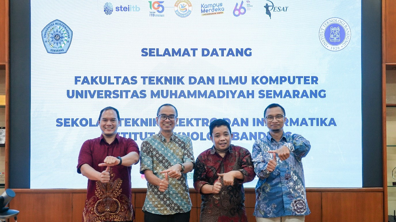 STEI ITB Terima Kunjungan Studi Banding Fakultas Teknik dan Ilmu Komputer Universitas Muhammadiyah Semarang