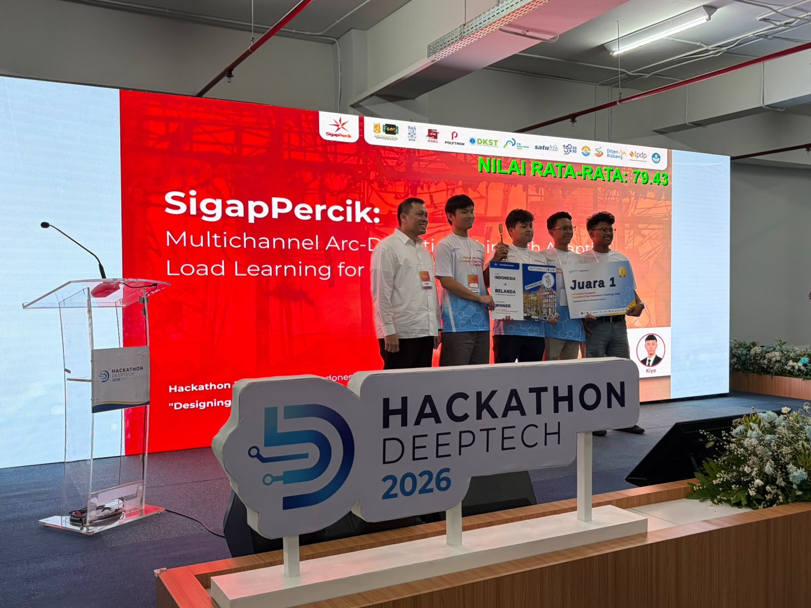 Dokumentasi pendukung Indonesia Chip Hackathon Challenge 2026