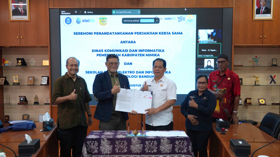 Diskominfo Kabupaten Mimika dan STEI ITB Jalin Kerja Sama Penyusunan Dokumen Manajemen Pengetahuan SPBE